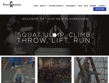 Tablet Screenshot of crossfitmarshfield.com